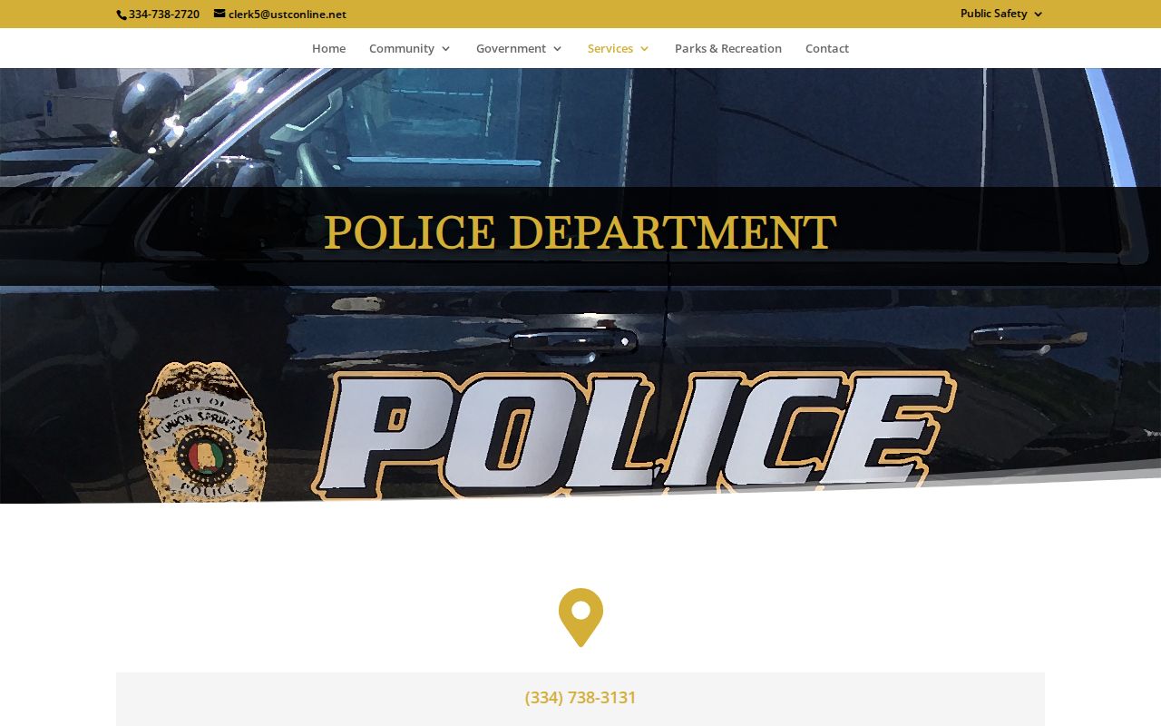 Union Springs police arrest records source for Bullock County